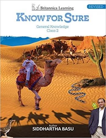 Book cover number 1 for Know For Sure: General Knowledge Class 2 (Army Edition) written by Siddhartha Basu published by Indiannica Learning