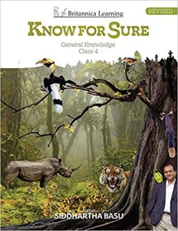 Book cover number 1 for Know For Sure: General Knowledge Class 4 (Army Edition) written by Siddhartha Basu published by Indiannica Learning
