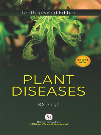 Book cover number 1 for Plant Diseases written by R. S. Singh published by Medtech
