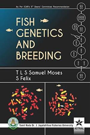 Book cover number 1 for Fish Genetics And Breeding written by T. L. S. Samuel Moses, S. Felix published by Astral International Pvt Ltd