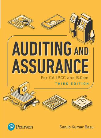 Book cover number 1 for Auditing And Assurance (CA, IPCC &  B. Com) written by Sanjib Kumar Basu published by Pearson Education