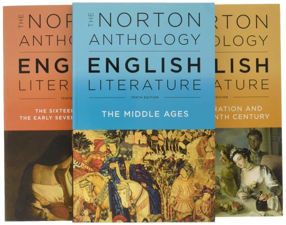Book cover number 1 for The Norton Anthology Of English Literature Package 1 (Set Of 3 Books) written by Stephen Greenblatt published by W. W. Norton & Company