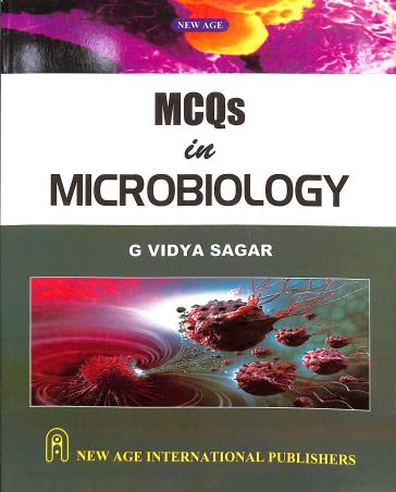 Book cover number 1 for MCQs In Microbiology written by G. Vidya Sagar published by New Age International (P) Limited, Publishers