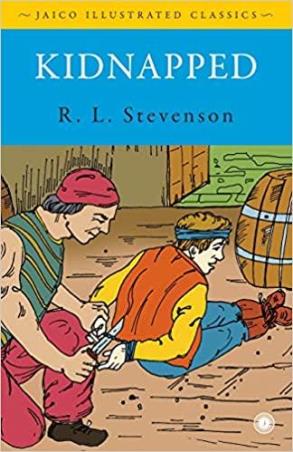Book cover number 1 for Kidnapped written by R. L. Stevenson published by Jaico Publishing House