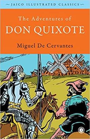 Book cover number 1 for The Adventures Of Don Quixote written by Miguel De Cervantes published by Jaico Publishing House