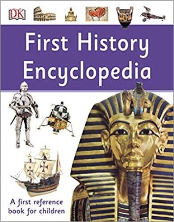 Book cover number 1 for First History Encyclopedia written by NA published by DK