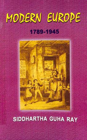 Book cover number 1 for Modern Europe 1789-1945 written by Siddhartha Guha Ray published by Pragatishil Prakashak