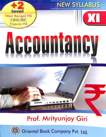 Book cover number 1 for Accountancy Class 11 written by Mrityuniay Giri published by Oriental Book Company Pvt. Ltd