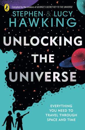Book cover number 1 for Unlocking The Universe written by Stephen Hawking, Lucy Hawking published by Puffin