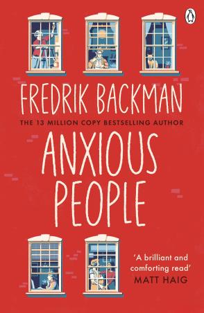 Book cover number 1 for Anxious People written by Fredrik Backman published by Penguin Books