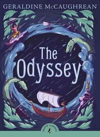 Book cover number 1 for The Odyssey (Puffin Classics) written by Geraldine McCaughrean published by Puffin