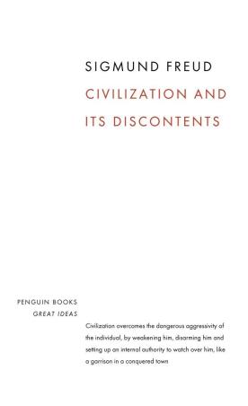 Book cover number 1 for Civilization And Its Discontents written by Sigmund Freud published by Penguin Books