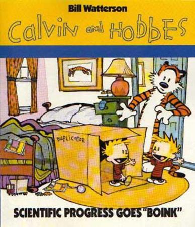 Book cover number 1 for Calvin And Hobbes : Scientific Progress Goes Boink written by Bill Watterson published by Little, Brown Book