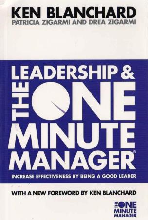 Book cover number 1 for Leadership And The One Minute Manager written by Ken Blanchard published by Harper Collins Publishers