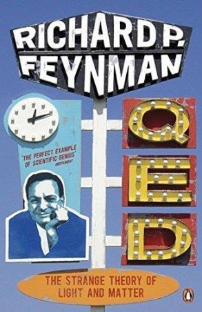 Book cover number 1 for Qed : The Strange Theory Of Light And Matter written by Richard P. Feynman published by Penguin Books
