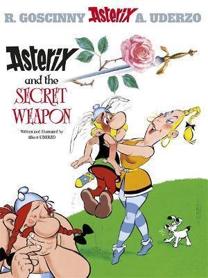 Book cover number 1 for Asterix And The Secret Weapon (Asterix 29) written by Albert Uderzo published by Orion Children's Books