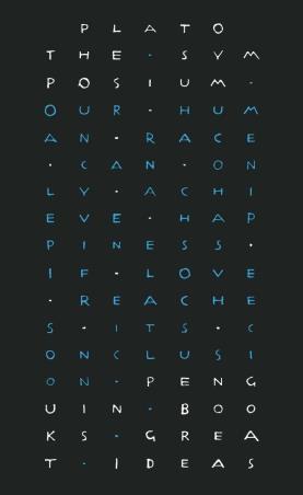 Book cover number 1 for The Symposium written by Plato published by Penguin Books