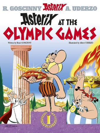 Book cover number 1 for Asterix At The Olympic Games (Asterix 12) written by Rene Goscinny, Albert Uderzo published by Random House