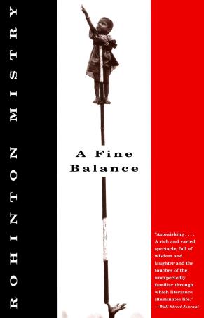 Book cover number 1 for A Fine Balance written by Rohinton Mistry published by Vintage