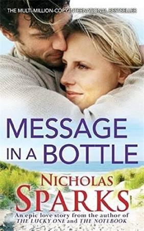 Book cover number 1 for Message In A Bottle written by Nicholas Sparks published by Little, Brown Book