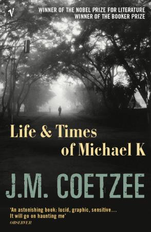 Book cover number 1 for Life And Times Of Michael K written by J. M. Coetzee published by Random House