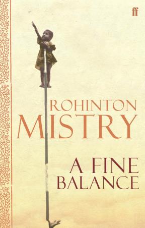 Book cover number 1 for A Fine Balance written by Rohinton Mistry published by Faber & Faber