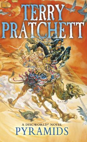 Book cover number 1 for Pyramids (A Discworld Novels) written by Terry Pratchett published by Transworld Publishers