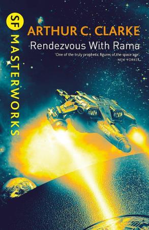Book cover number 1 for Rendezvous With Rama (S. F. Masterworks) written by Arthur C. Clarke published by Orion