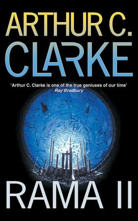 Book cover number 1 for Rama 2 written by Arthur C. Clarke published by Orion
