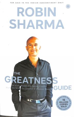 Book cover number 1 for The Greatness Guide written by Robin Sharma published by Jaico Publishing House