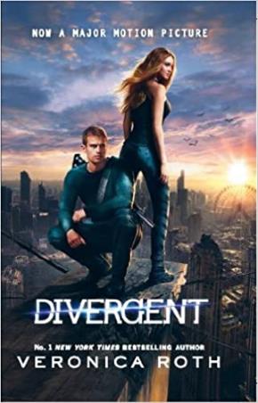 Book cover number 1 for Divergent written by Veronica Roth published by Harper Collins Publishers