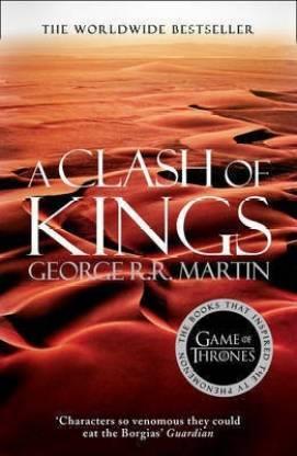 Book cover number 1 for A Clash Of Kings written by George R. R. Martin published by Harper Collins Publishers