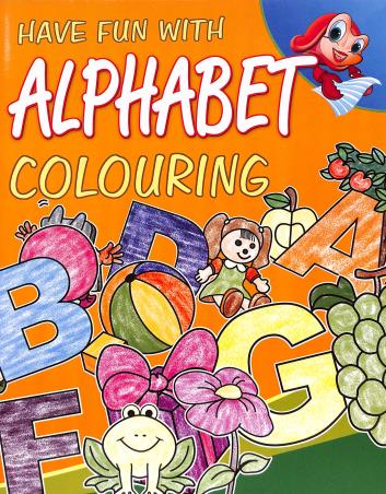 Book cover number 1 for Have Fun With Alphabet Colouring written by NA published by Castle Publications