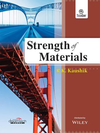 Book cover number 1 for Strength Of Materials written by R. K. kaushik published by Dreamtech Press