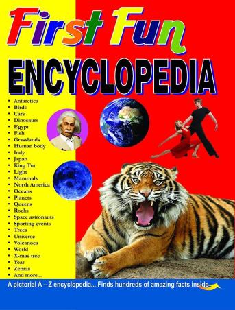Book cover number 1 for First Fun Encyclopedia written by NA published by Book Palace