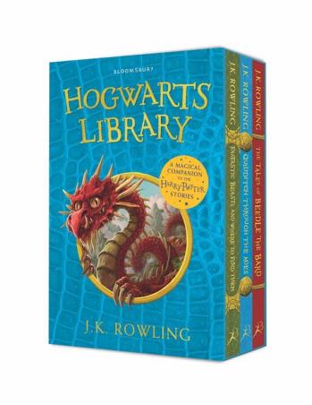 Book cover number 1 for Hogwarts Library (Set Of 3 Books) written by J. K. Rowling published by Bloomsbury Publishing