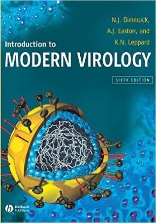 Book cover number 1 for Introduction To Modern Virology written by N. J. Dimmock, A. J. Easton, K. N. Leppard published by John Wiley & Sons