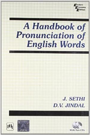 Book cover number 1 for A Handbook of Pronunciation of English Words written by J. Sethi, D. V. Jindal published by PHI Learning Private Limited
