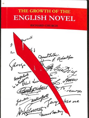 Book cover number 1 for The Growth Of The English Novel written by Richard Church published by Doaba Publications