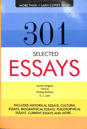 Book cover number 1 for 301 Selected Essays written by NA published by Rohan Book Company Pvt Ltd