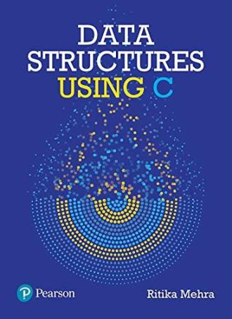 Book cover number 1 for Data Structures Using C written by Ritika Mehra published by Pearson Education