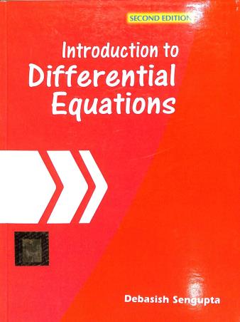 Book cover number 1 for Introduction To Differential Equations written by Debasish Sengupta published by Books & Allied (P) Ltd.