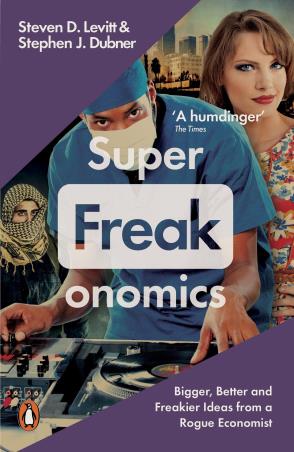 Book cover number 1 for Super Freak Onomics written by Steven D. Levitt, Stephen J. Dubner published by Penguin Books