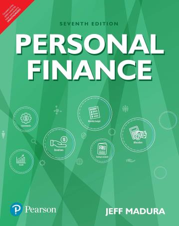 Book cover number 1 for Personal Finance written by Jeff Madura published by Pearson Education
