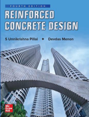 Book cover number 1 for Reinforced Concrete Design written by Devdas Menon, S. Unnikrishna Pillai published by McGraw Hill Education Private Limited