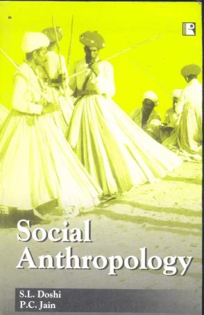 Book cover number 1 for Social Anthropology written by P. C. Jain, S. L. Doshi published by Rawat Publications