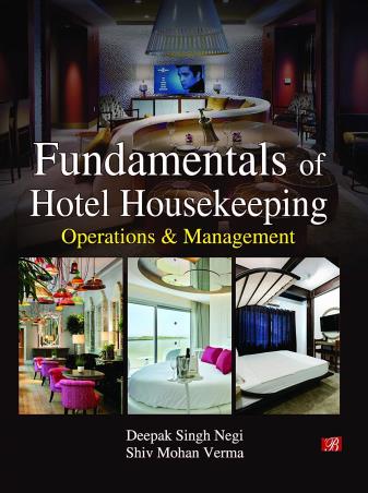 Book cover number 1 for Fundamentals Of Hotel Housekeeping : Operations & Management written by Deepak Singh Negi, Shiv Mohan Verma published by Bharti Publications