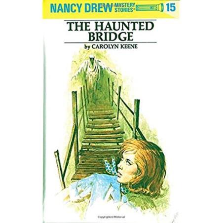 Book cover number 1 for Nancy Drew The Haunted Bridge written by Carolyn Keene published by Grosset & Dunlap