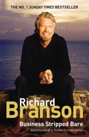 Book cover number 1 for Business Stripped Bare written by Richard Branson published by Virgin Books