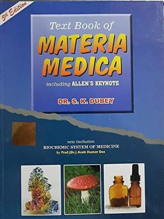 Book cover number 1 for Text Book Of Materia Medica including Allen's Keynote written by S. K. Dubey published by Books & Allied (P) Ltd.